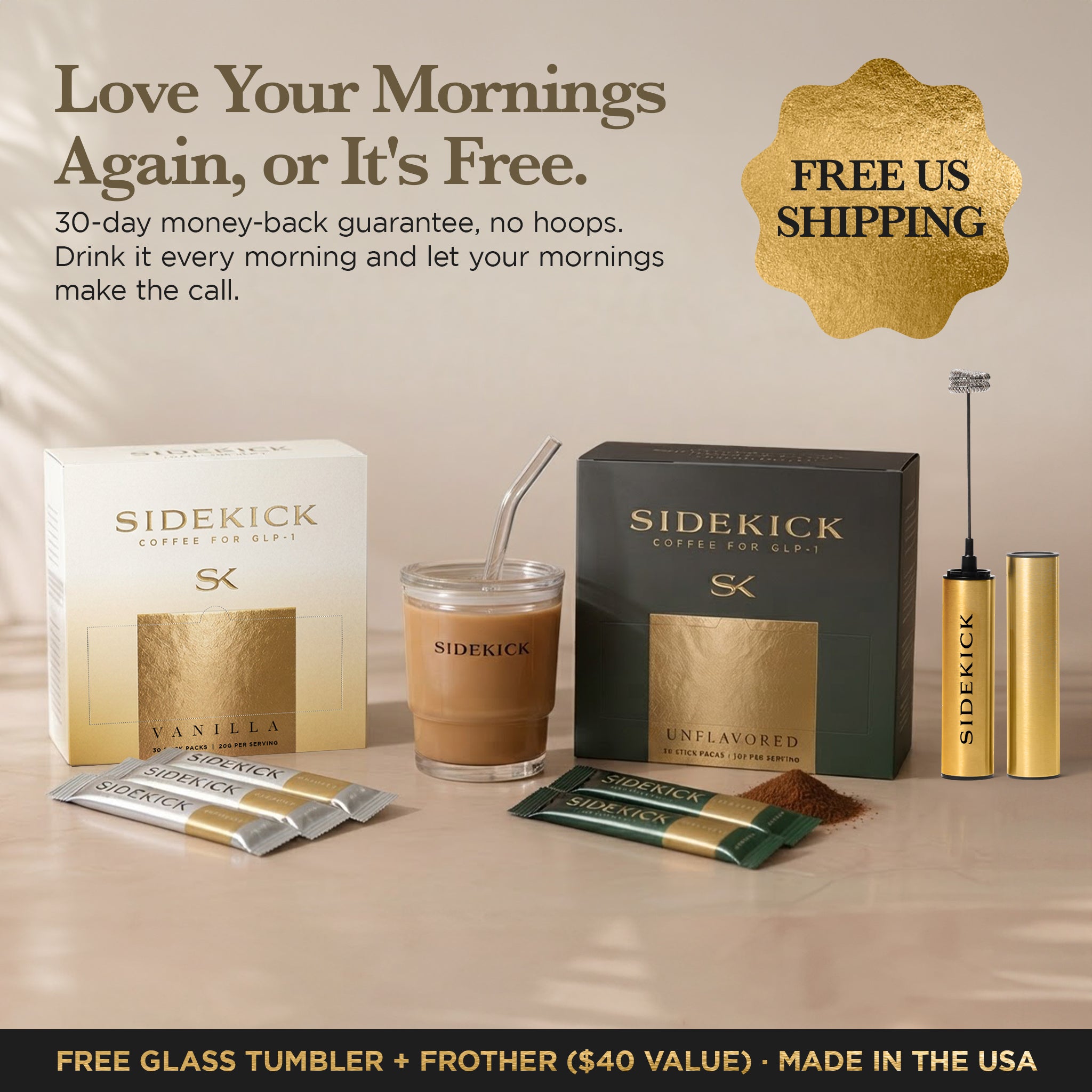 GLP-1 Coffee (30 Day Starter Kit)